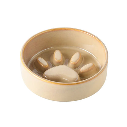 Ceramic Slow Feeder Bowl