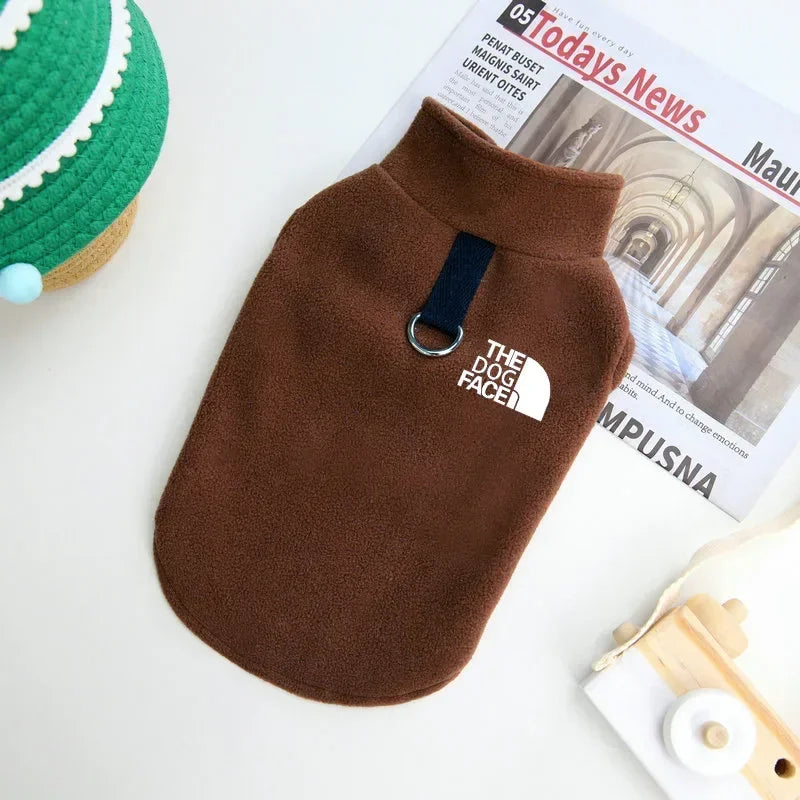 Dog Face Fleece Jacket