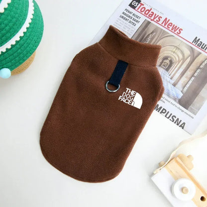 Dog Face Fleece Jacket