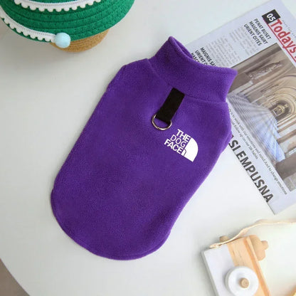 Dog Face Fleece Jacket