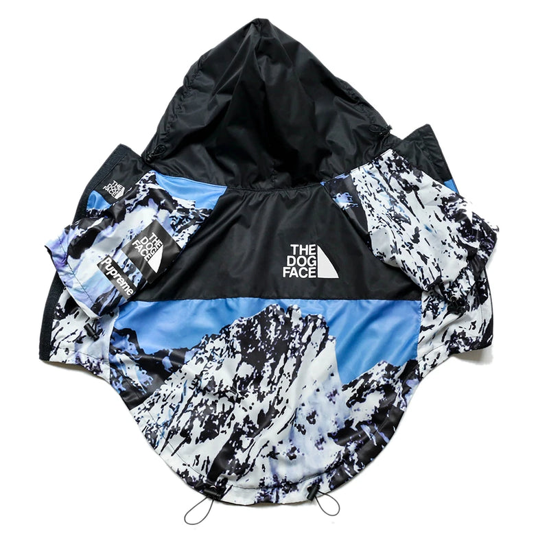 Dog Face Windbreaker Hoodie